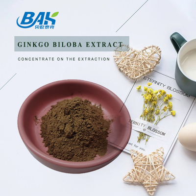 CAS 90045-36-6 진코 빌로바 추출물 플라본 글리코사이드 24% 테르펜 랙토리 6%